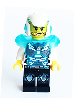 LEGO Minifigure-Agent Jack Fury - Helmet and Shoulder Armor-Ultra Agents-UAGT024-Creative Brick Builders